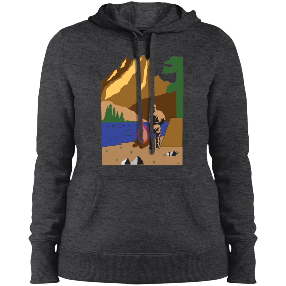 LST254 Sport-Tek Ladies' Pullover Hooded Sweatshirt