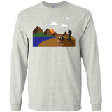 G240 Gildan LS Ultra Cotton T-Shirt Hiking