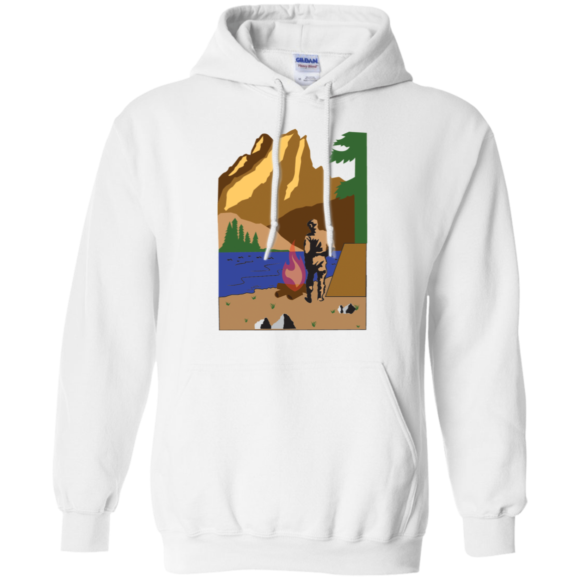 G185 Gildan Pullover Hoodie 8 oz. C1