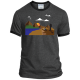 PC54R Port & Co. Ringer Tee Hiking