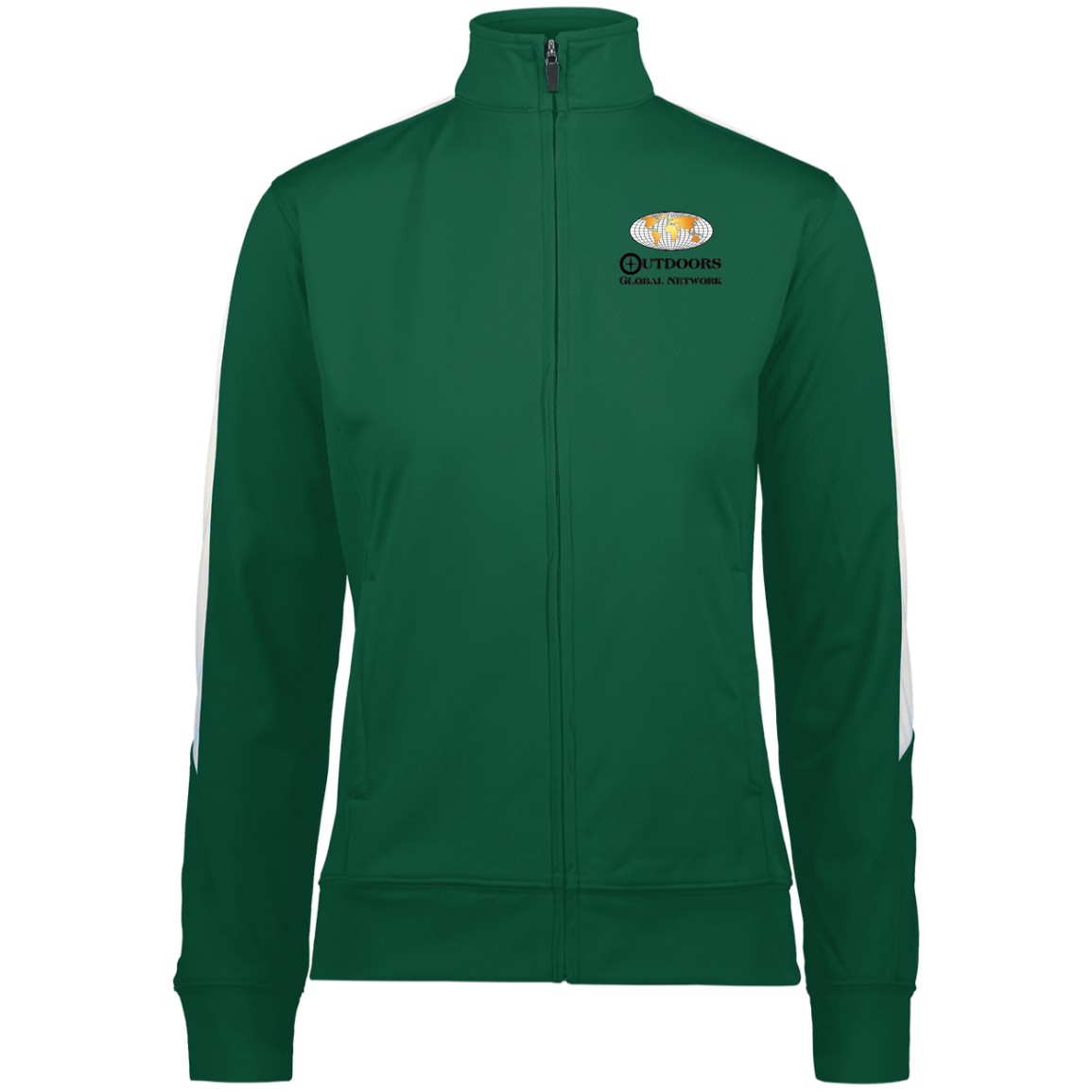 4397 Augusta Ladies' Performance Colorblock Full Zip L2