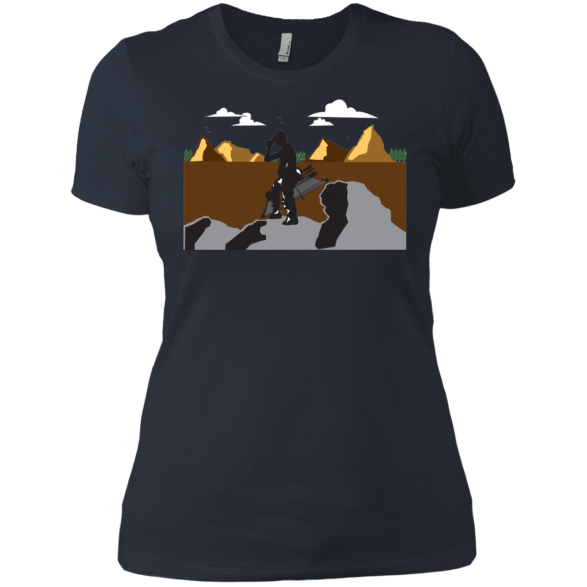 NL3900 Next Level Ladies' Boyfriend T-Shirt A1