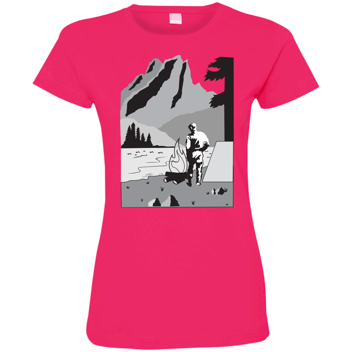 3516 LAT Ladies' Fine Jersey T-Shirt C1