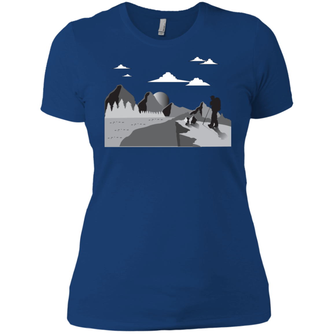 NL3900 Next Level Ladies' Boyfriend T-Shirt Hiking