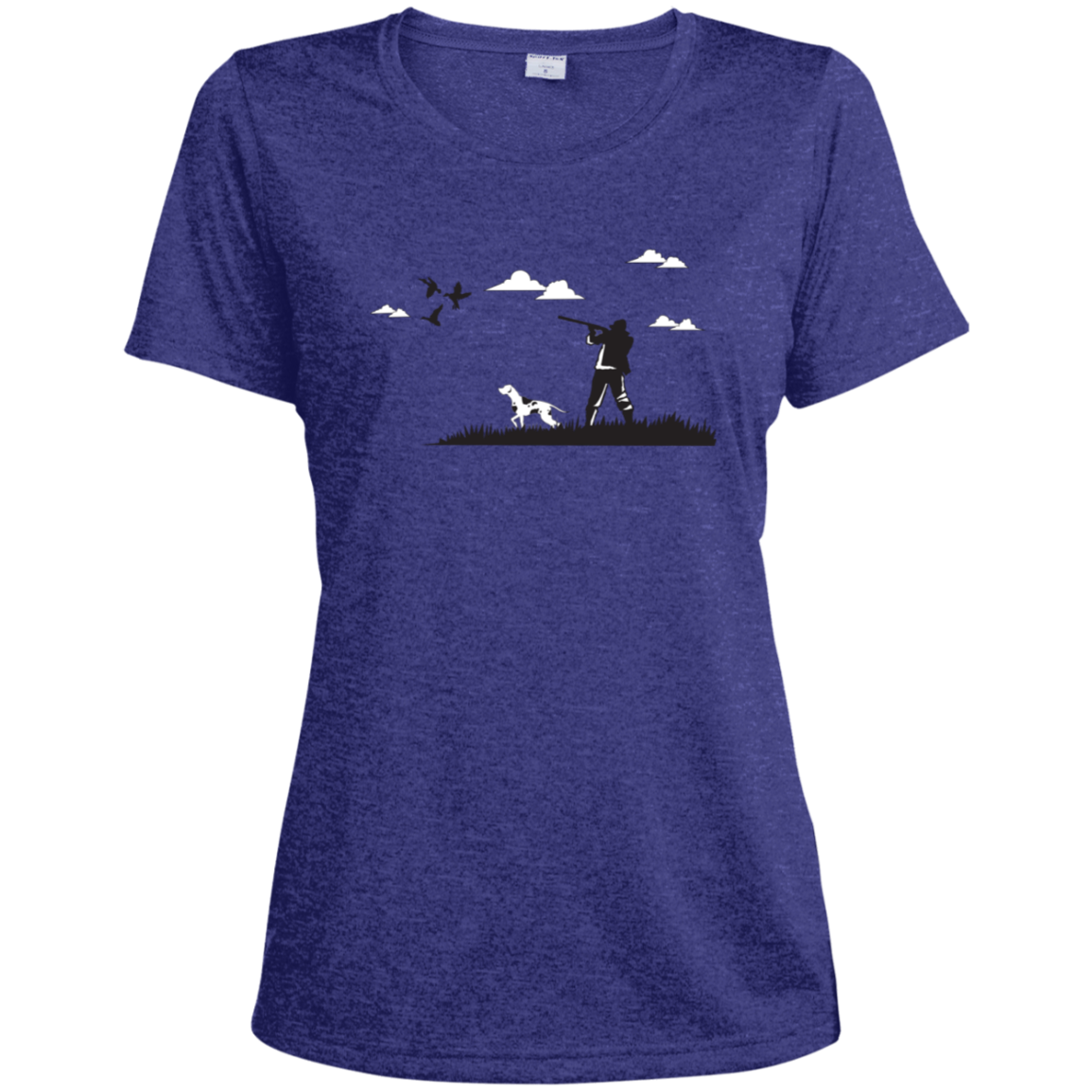 LST360 Sport-Tek Ladies' Heather Dri-Fit Moisture-Wicking T-Shirt H2