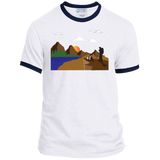 PC54R Port & Co. Ringer Tee Hiking