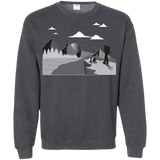 G180 Gildan Crewneck Pullover Sweatshirt  8 oz. Hiking