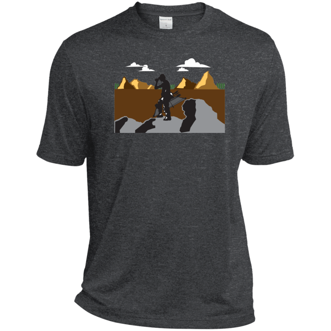 ST360 Sport-Tek Heather Dri-Fit Moisture-Wicking T-Shirt A1