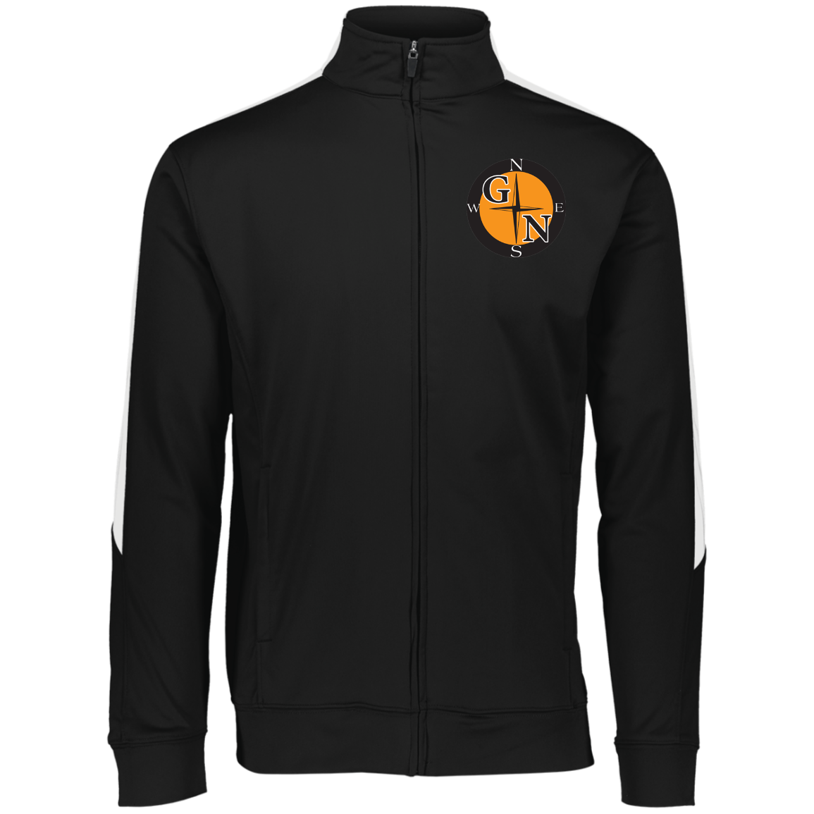 4396 Augusta Youth Performance Colorblock Full Zip L3