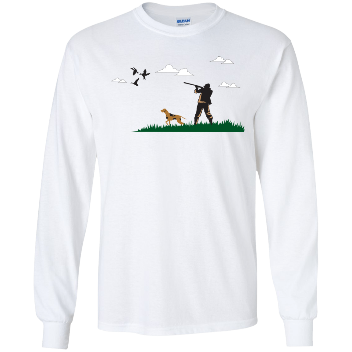 G240 Gildan LS Ultra Cotton T-Shirt H2