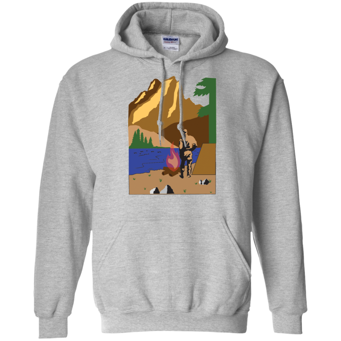 G185 Gildan Pullover Hoodie 8 oz. C1