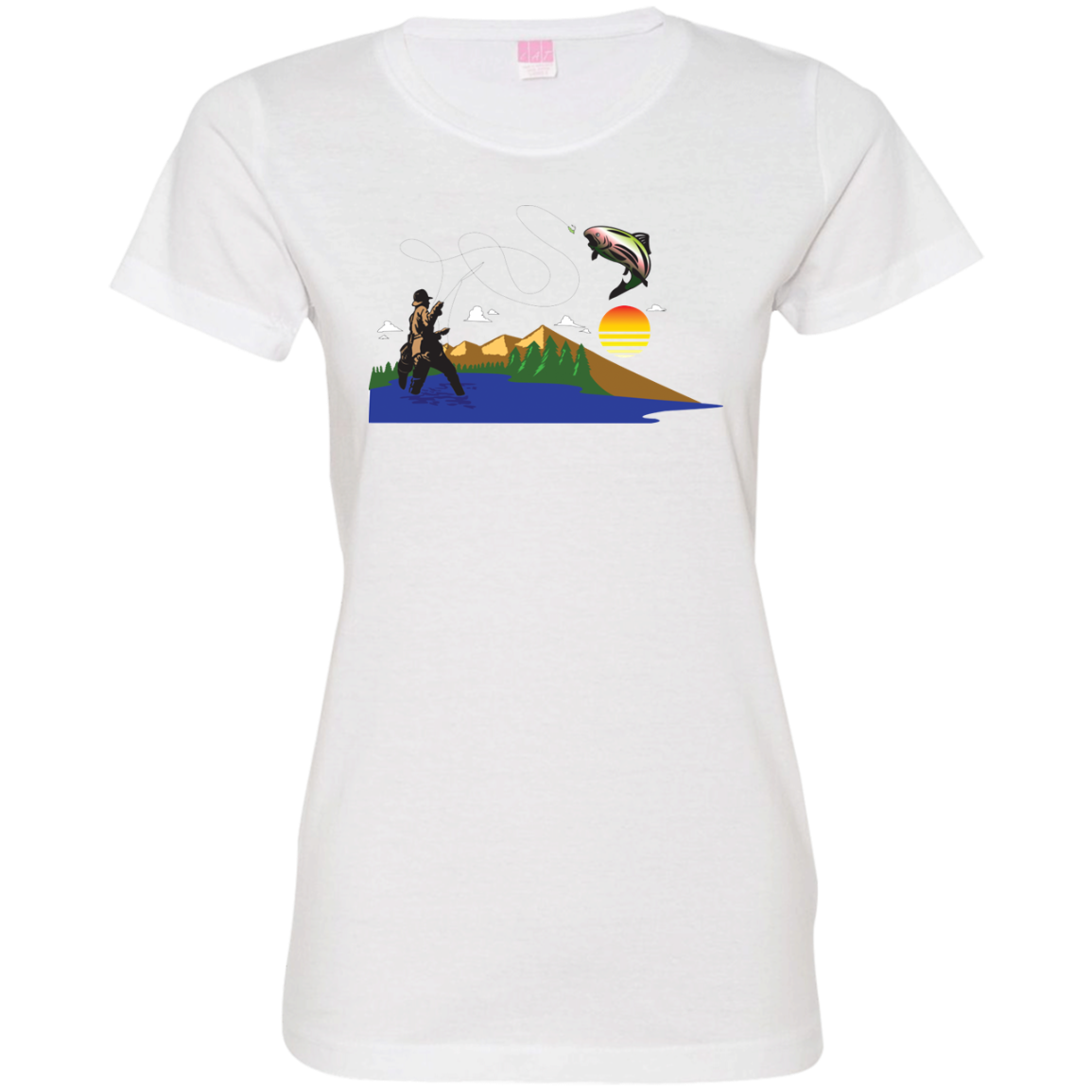 3516 LAT Ladies' Fine Jersey T-Shirt F2