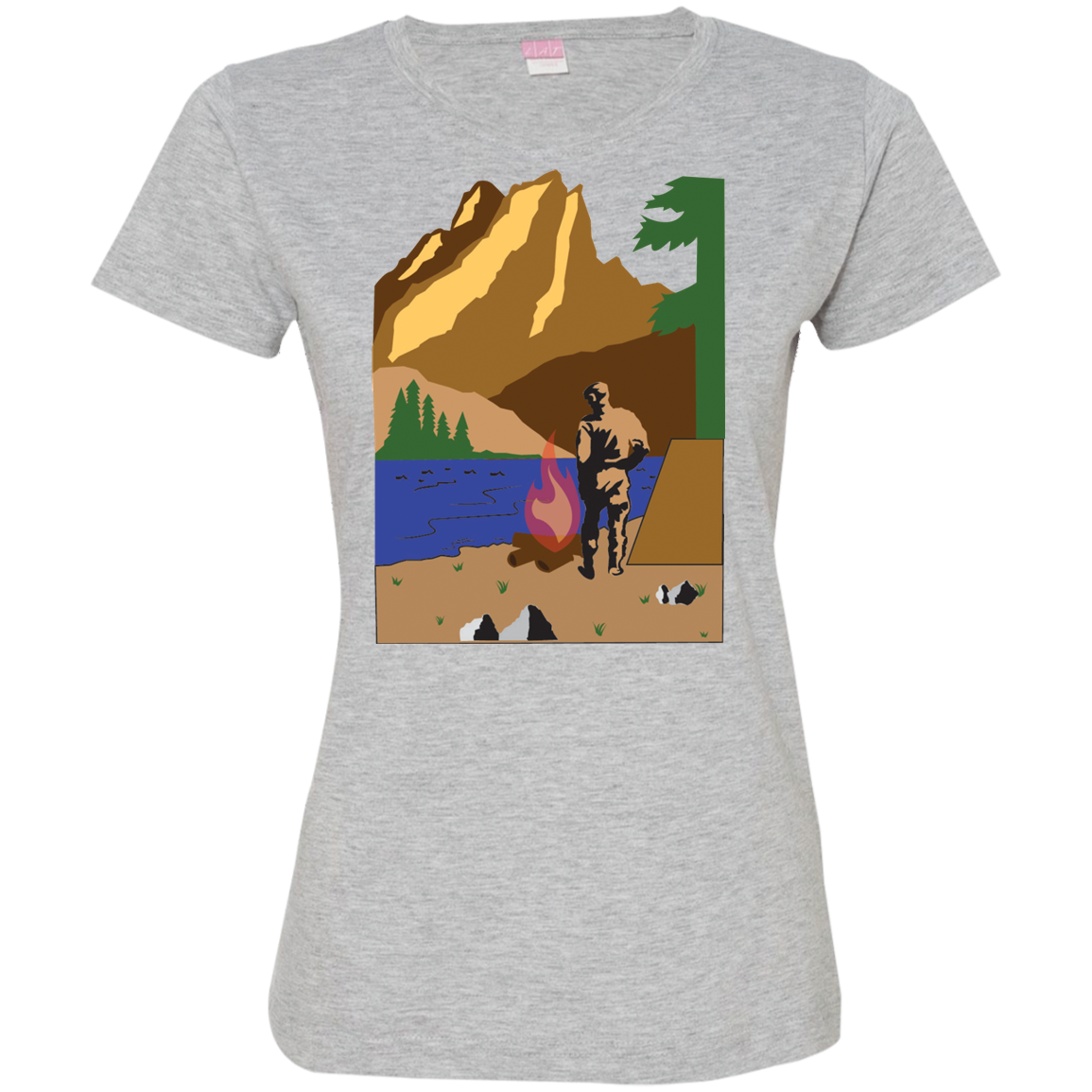 3516 LAT Ladies' Fine Jersey T-Shirt C1