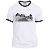 PC54R Port & Co. Ringer Tee Hiking