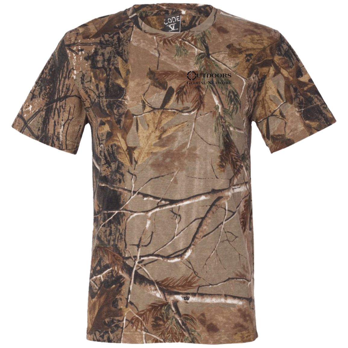 3980 Code V Short Sleeve Camouflage T-Shirt L2