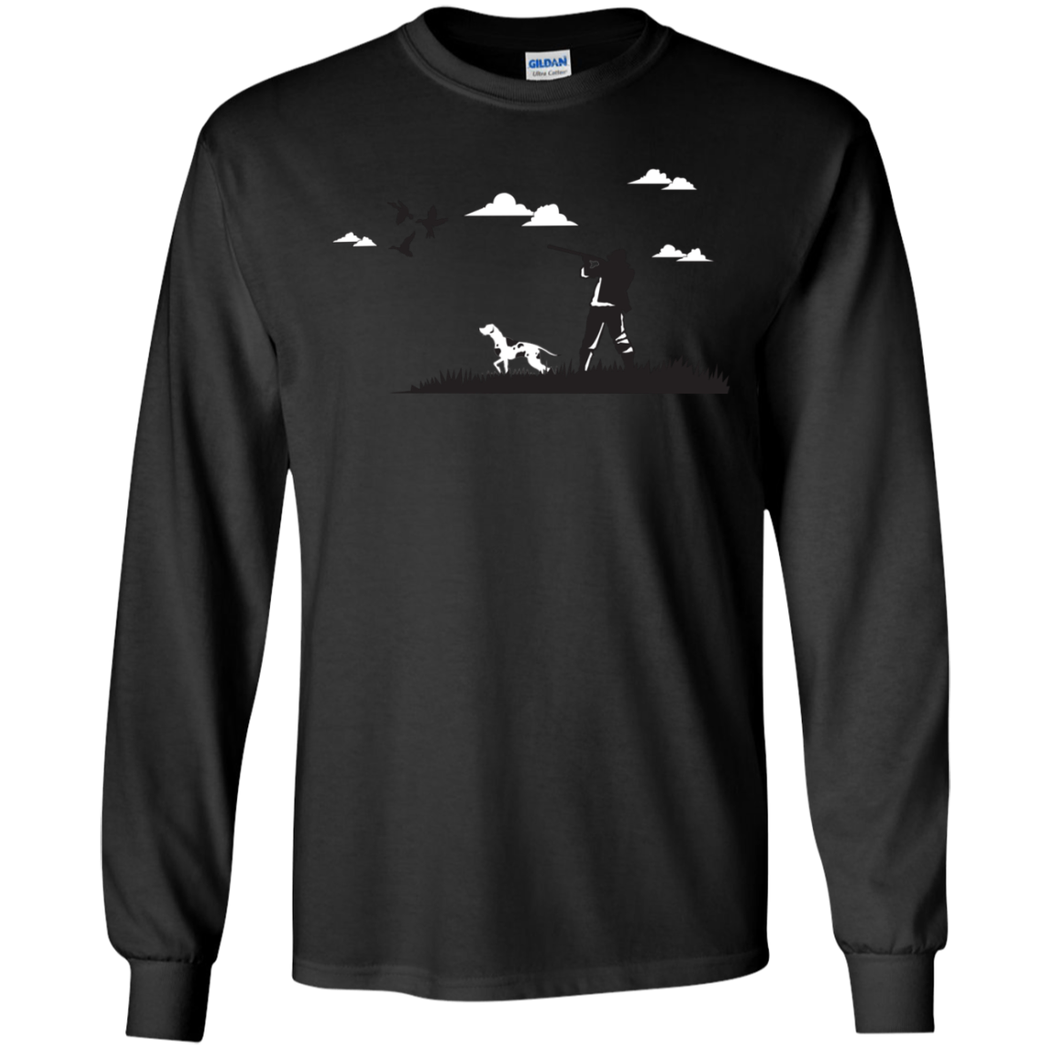 G240 Gildan LS Ultra Cotton T-Shirt H2