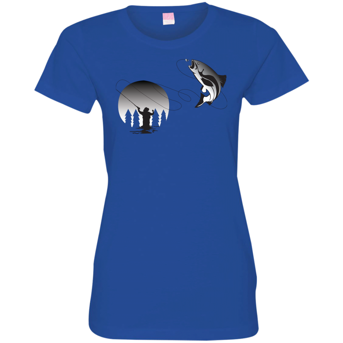 3516 LAT Ladies' Fine Jersey T-Shirt F1