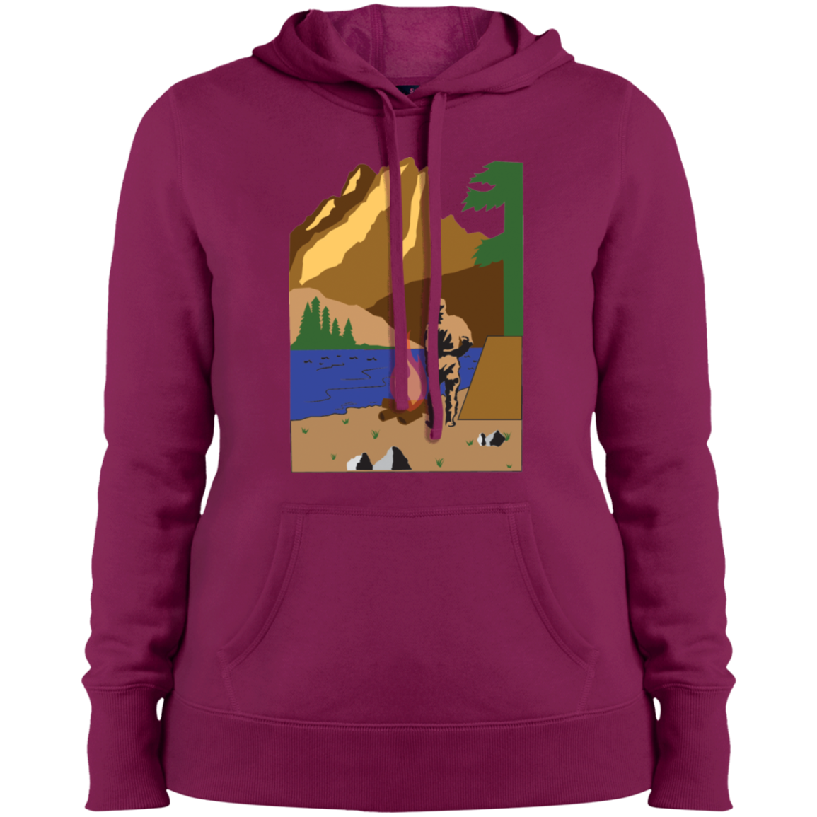 LST254 Sport-Tek Ladies' Pullover Hooded Sweatshirt