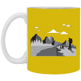 XP8434 11 oz. White Mug Hiking