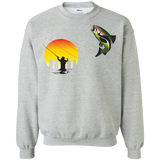 G180 Gildan Crewneck Pullover Sweatshirt  8 oz. F1