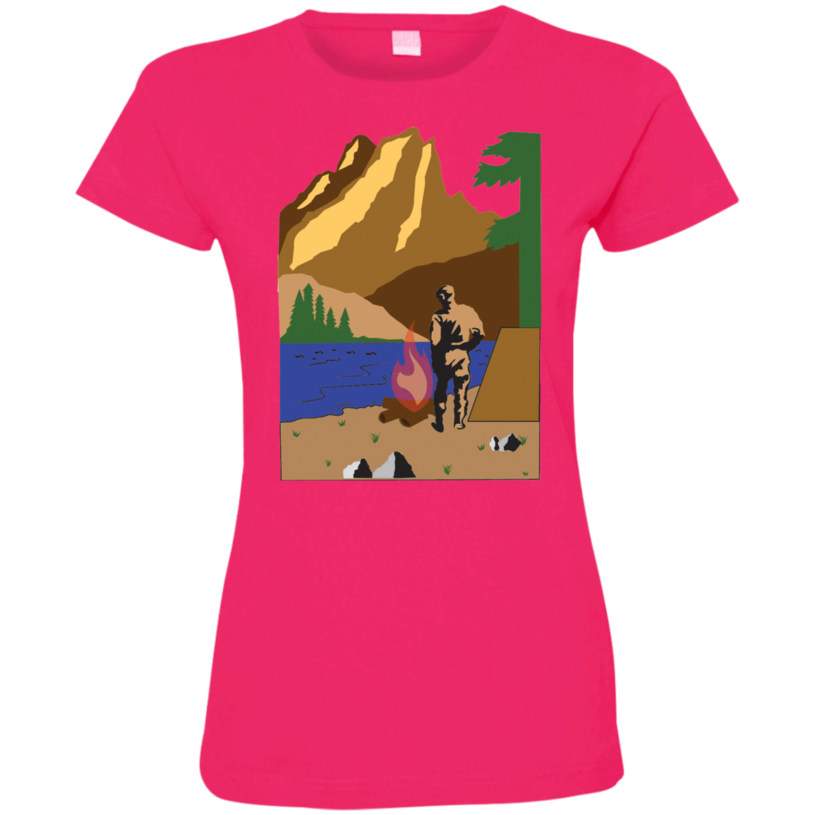 3516 LAT Ladies' Fine Jersey T-Shirt C1