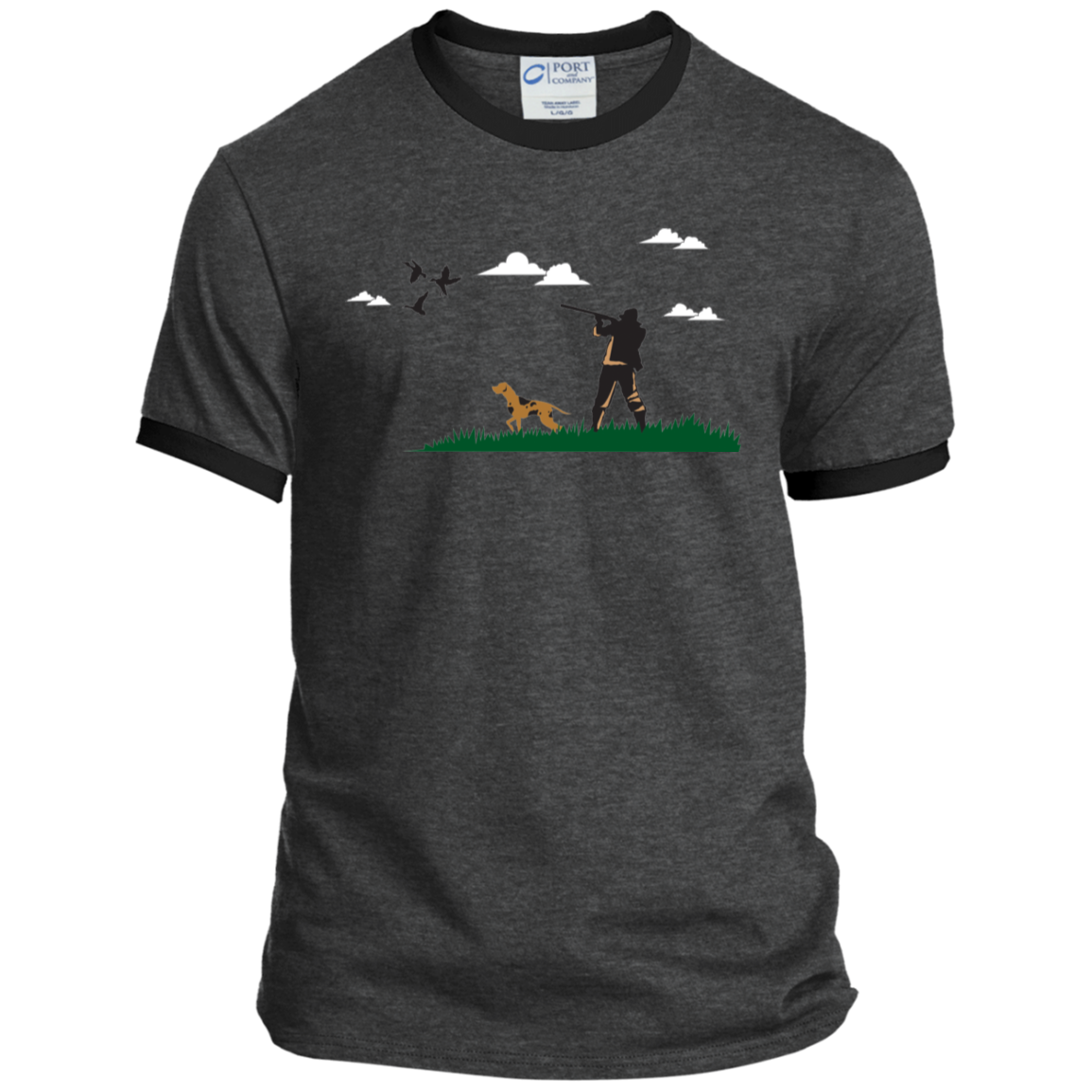 PC54R Port & Co. Ringer Tee H2