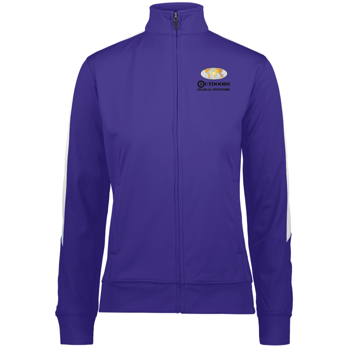 4397 Augusta Ladies' Performance Colorblock Full Zip L2