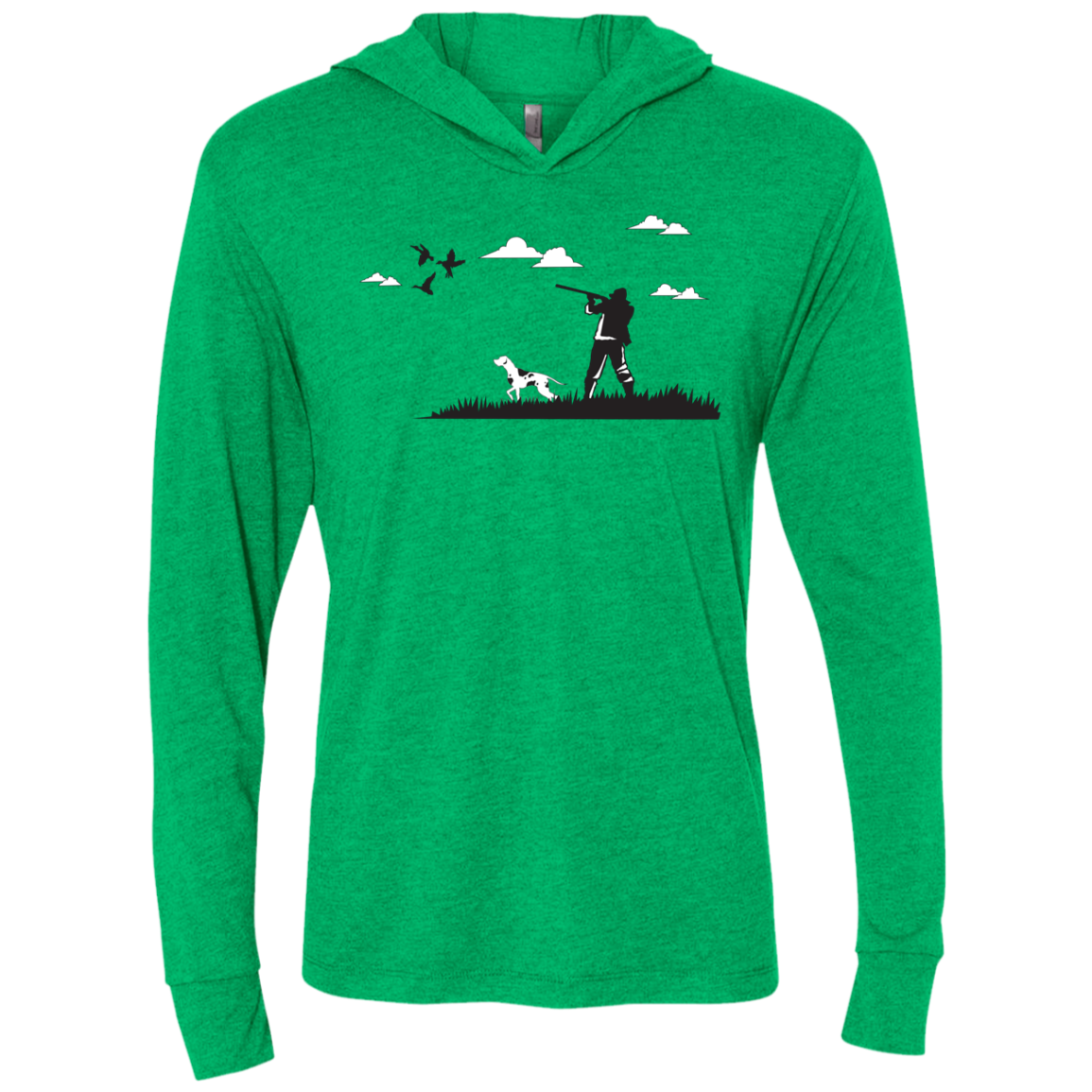 NL6021 Next Level Unisex Triblend LS Hooded T-Shirt H2