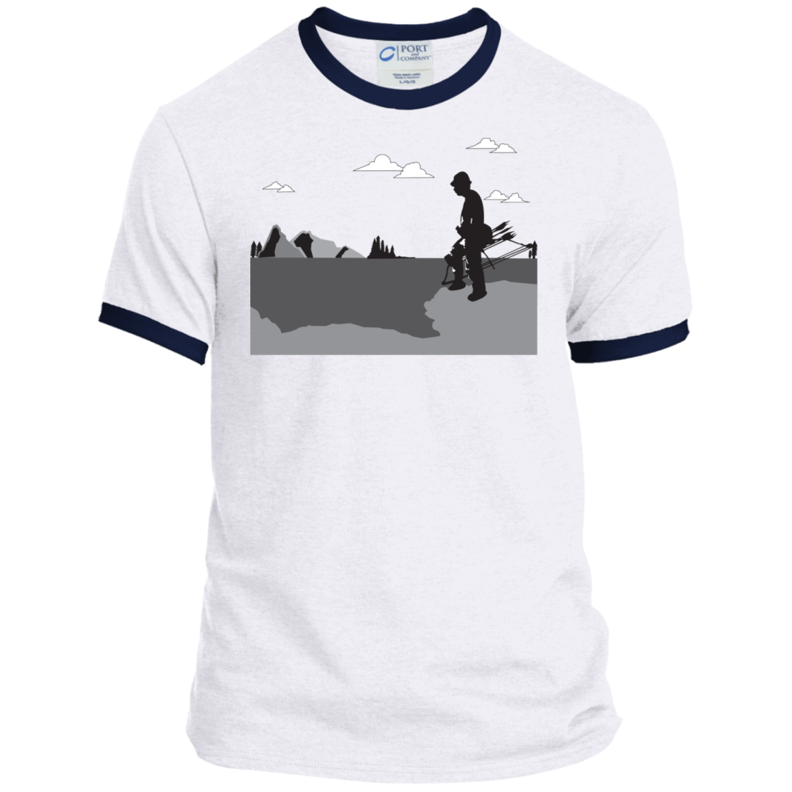 PC54R Port & Co. Ringer Tee A2