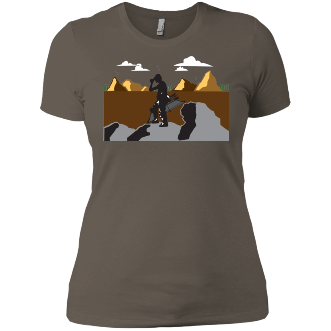 NL3900 Next Level Ladies' Boyfriend T-Shirt A1